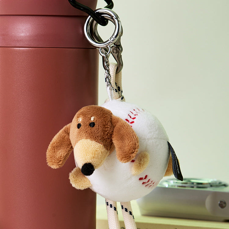 BT21 Jo Gu-Man Baseball Doll Keychain