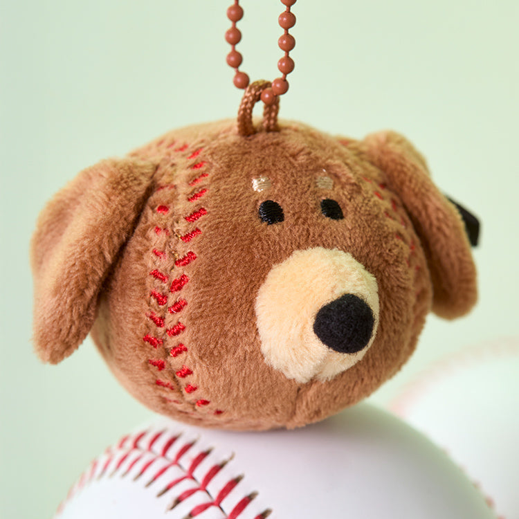 BT21 Jo Gu-Man Woody Baseball Baseball Doll Keychain