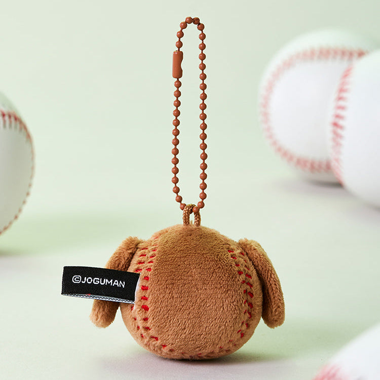 BT21 Jo Gu-Man Woody Baseball Baseball Doll Keychain