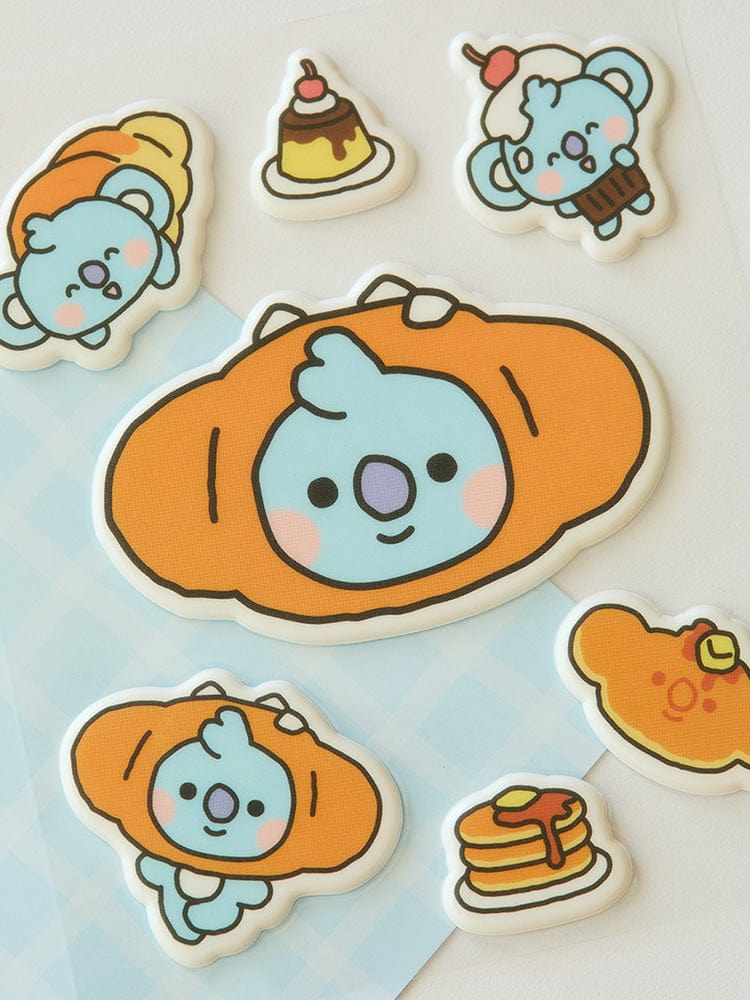 BT21 Koya Baby Stickers Bakery Shop