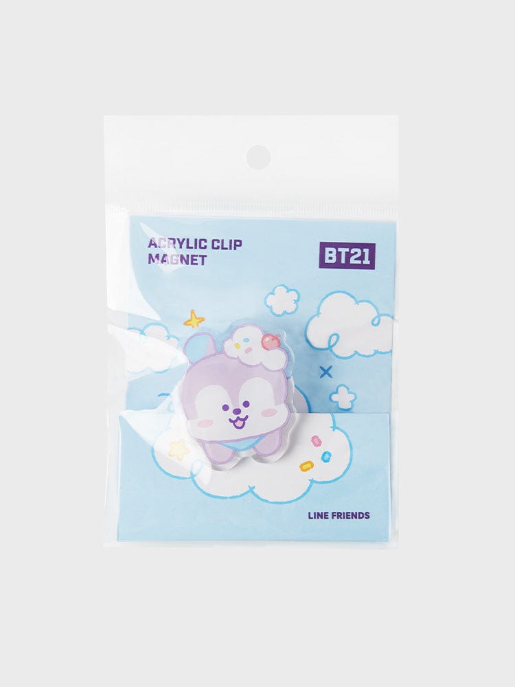 BT21 MANG ACRYLIC MAGNETIC CLIP ON THE CLOUD EDITION