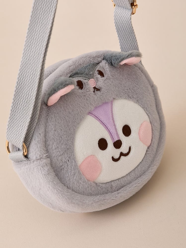 BT21 MANG BABY CROSSBODY BAG FLUFFY