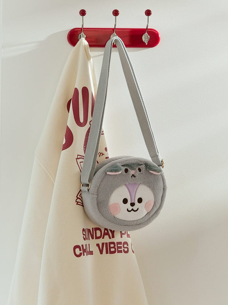 BT21 MANG BABY CROSSBODY BAG FLUFFY