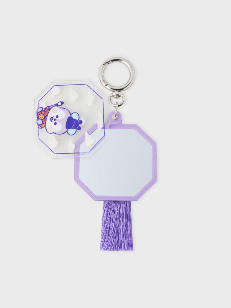 BT21 MANG BABY MIRROR KEYRING K-EDITION ver.2