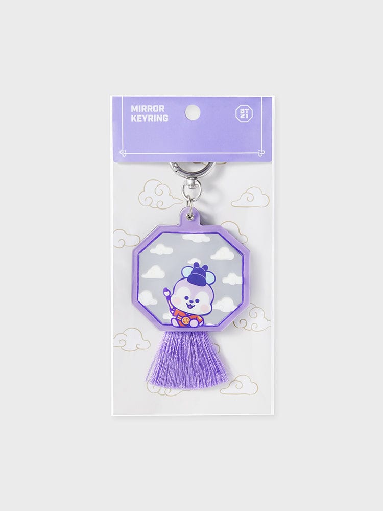 BT21 MANG BABY MIRROR KEYRING K-EDITION ver.2