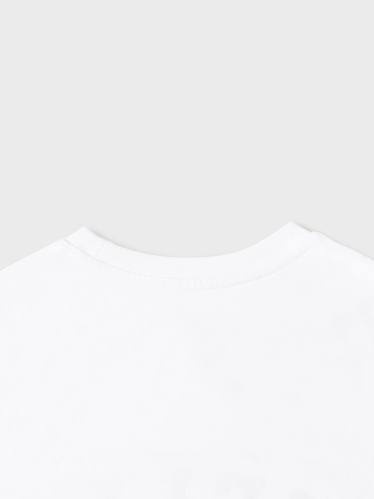 BT21 MANG BASIC SHORT SLEEVE TSHIRT WHITE (M)