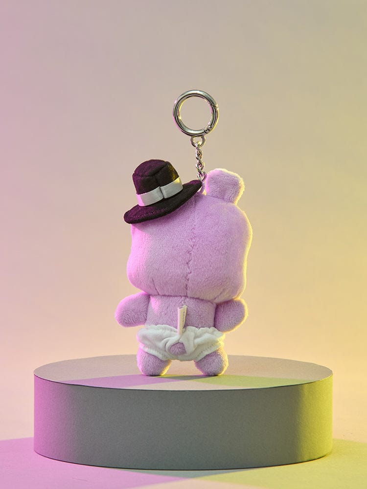 BT21 MANG Baby Born to Dance Small Doll Keychain (Fedora)
