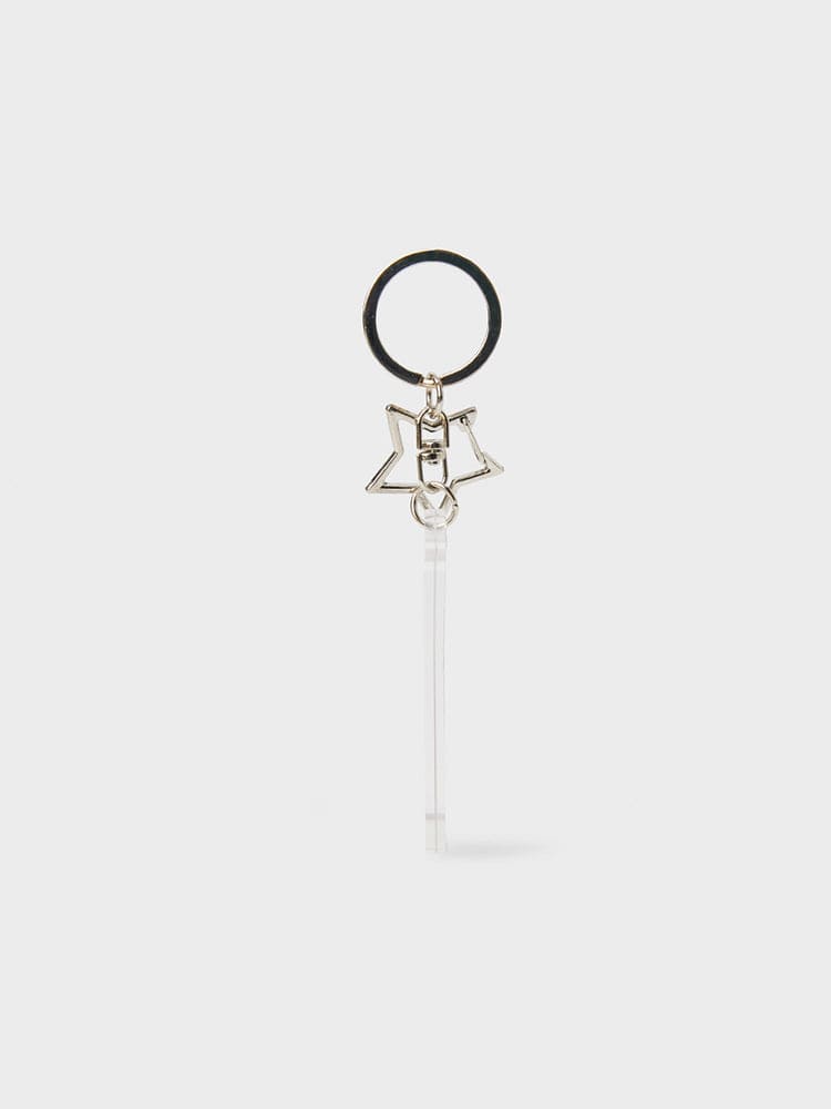 BT21 MANG ID CARD ACRYLIC KEYRING SILVER EDITION