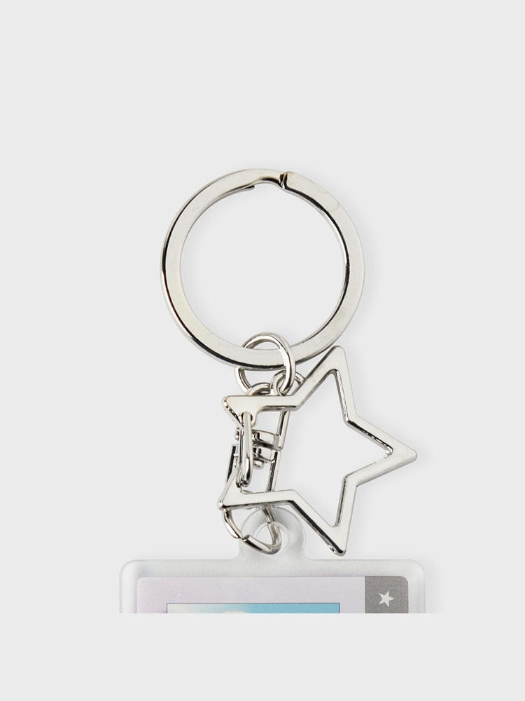 BT21 MANG ID CARD ACRYLIC KEYRING SILVER EDITION