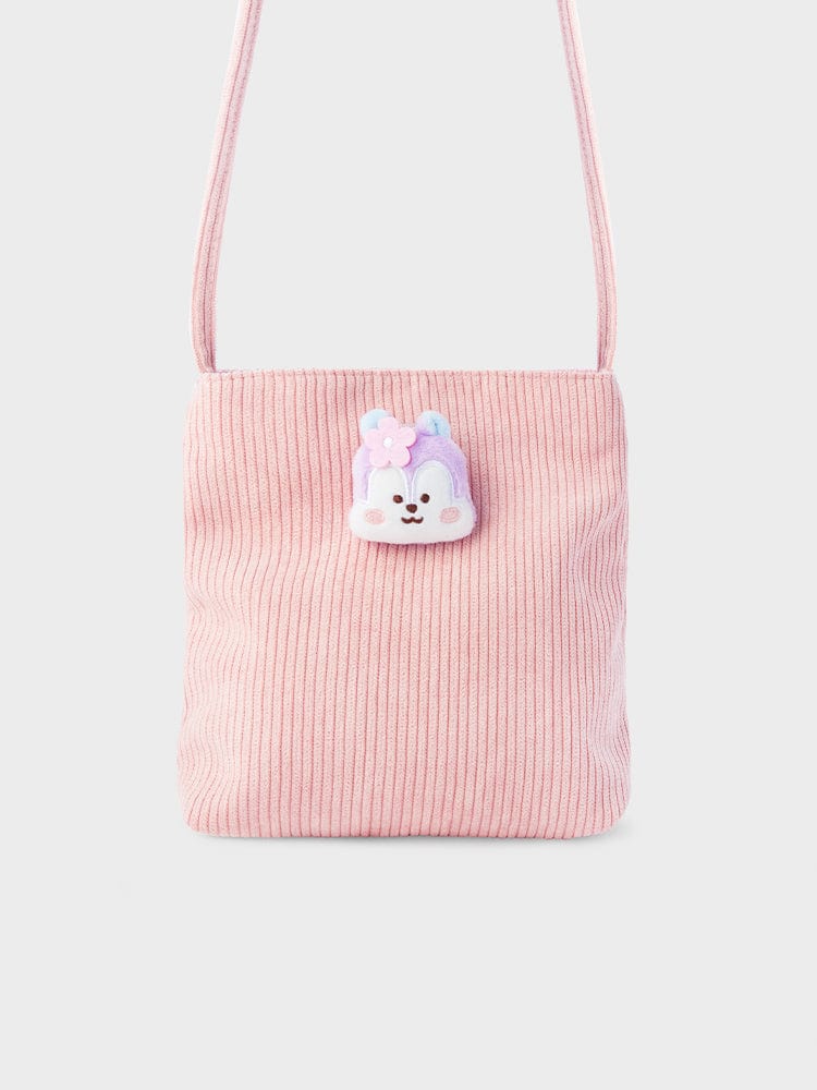 BT21 MANG MINI CORDUROY CROSSBODY BAG SPRING DAYS