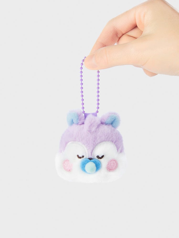 BT21 MANG NEWBORN BABY PLUSH KEYRING
