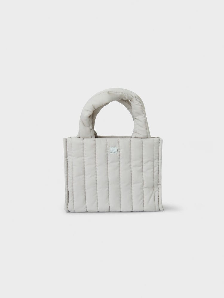 BT21 MANG QUILTED BAG WITH FACE PLUSH BADGE WINTER EDITION