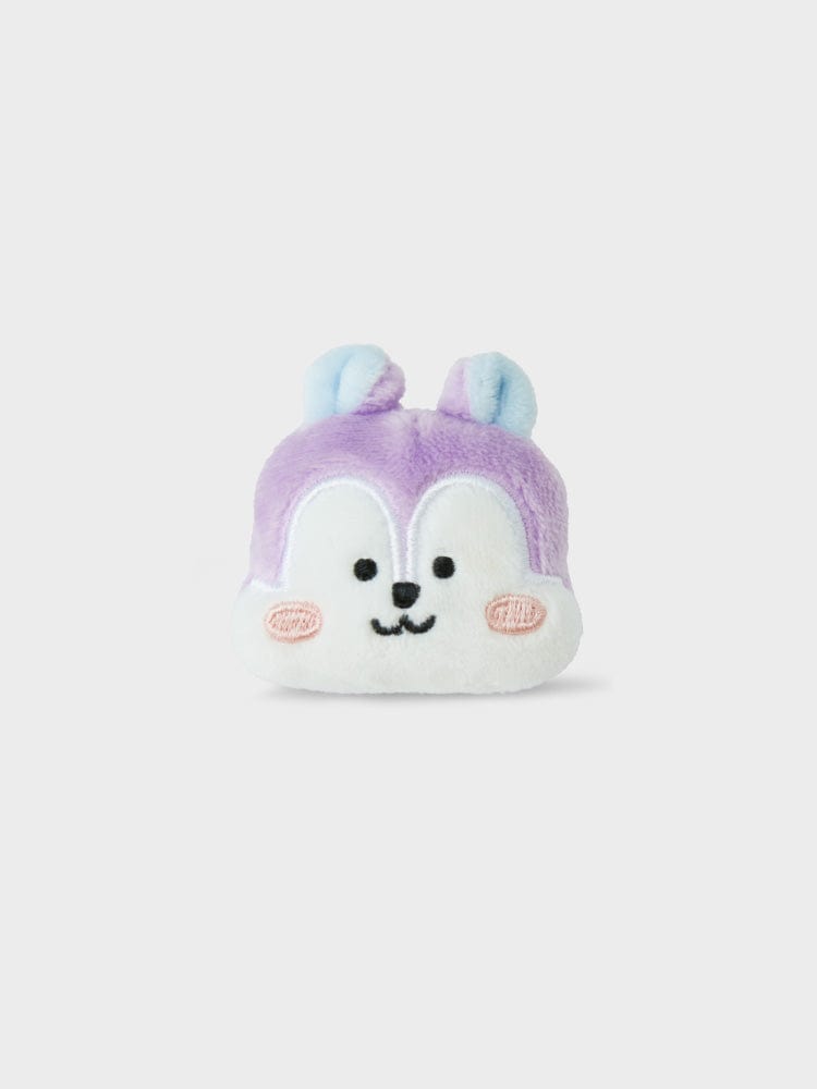 BT21 MANG QUILTED BAG WITH FACE PLUSH BADGE WINTER EDITION