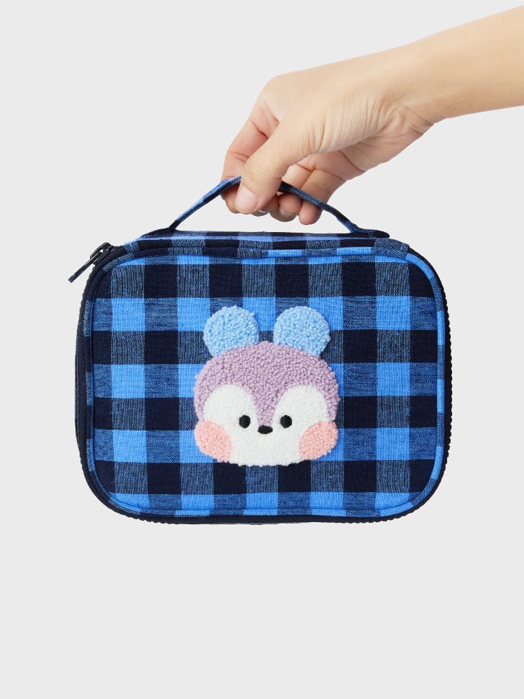 BT21 MANG minini CHECKERED POUCH BASIC