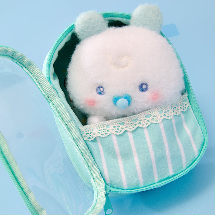 BT21 Mmmm Baby Pvc Transparent White Pouch