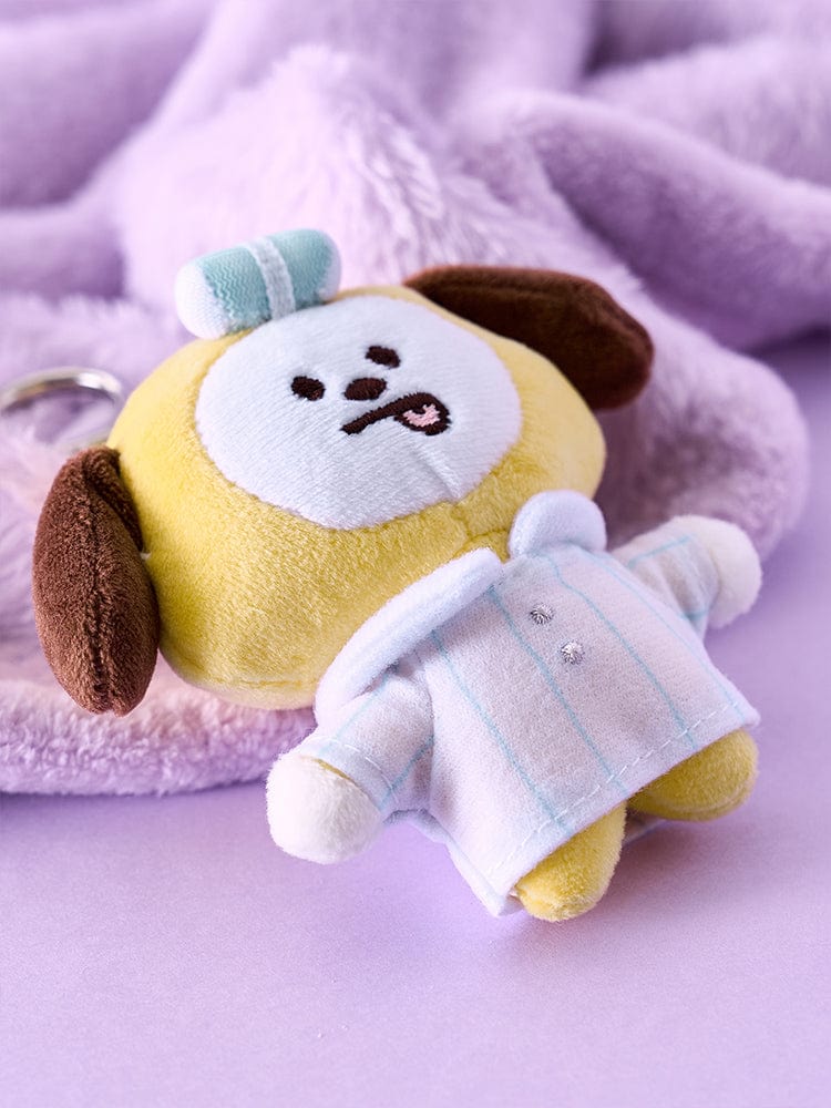 BT21 NEW BASIC CHIMMY PAJAMA PLUSH KEY RING