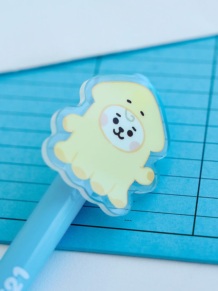 BT21 RJ BABY ACRYLIC GEL PEN OCEAN FRIENDS