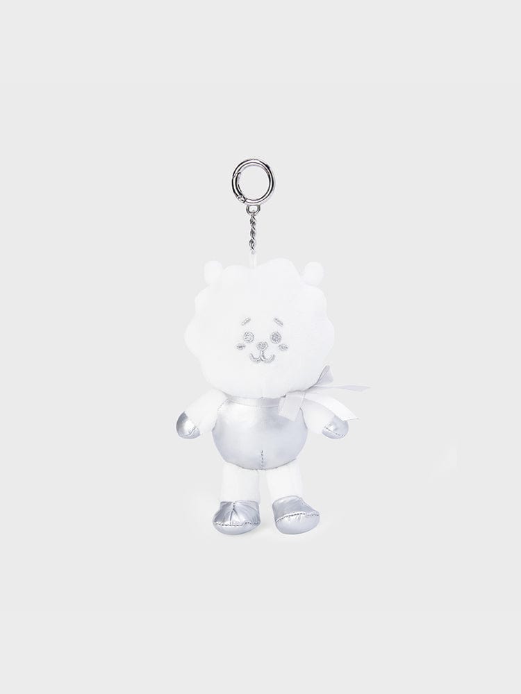 BT21 RJ DOLL KEYRING SILVER EDITION