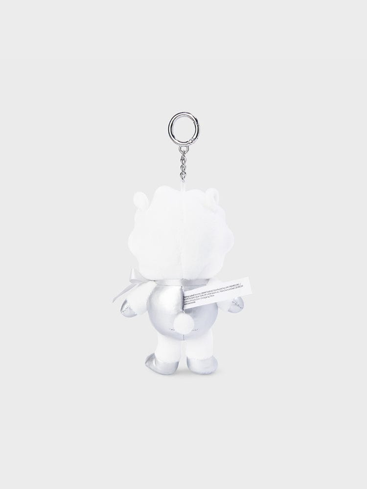 BT21 RJ DOLL KEYRING SILVER EDITION