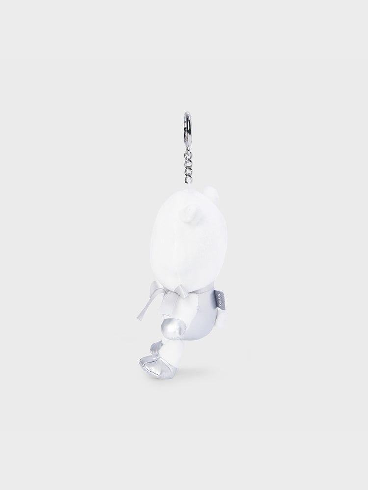 BT21 RJ DOLL KEYRING SILVER EDITION