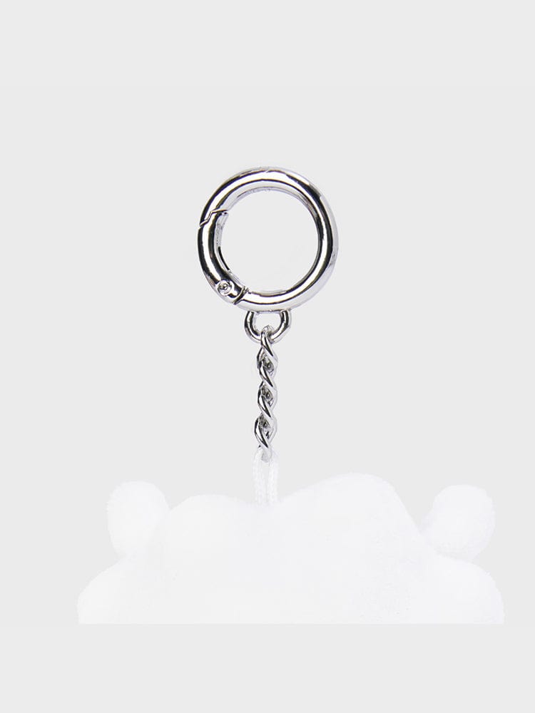 BT21 RJ DOLL KEYRING SILVER EDITION