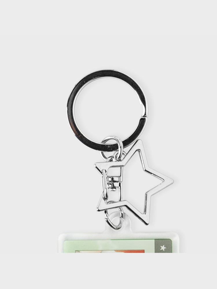 BT21 RJ ID CARD ACRYLIC KEYRING SILVER EDITION