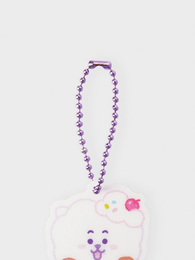 BT21 RJ LENTICULAR 3D KEYRING ON THE CLOUD EDITION
