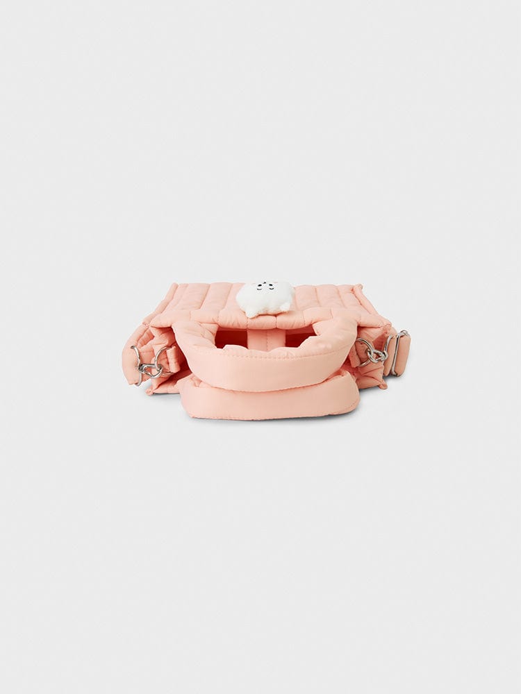 BT21 RJ QUILTED BAG WITH FACE PLUSH BADGE WINTER EDITION