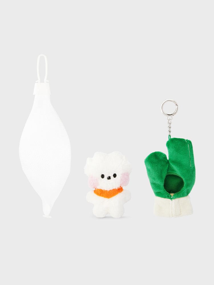BT21 RJ mini minini VEGGIE DOLL KEYRING