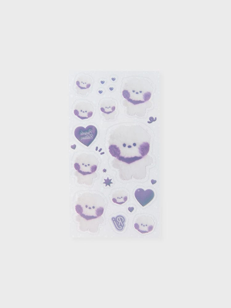 BT21 RJ minini STICKERS PURPLE OF WISH EDITION