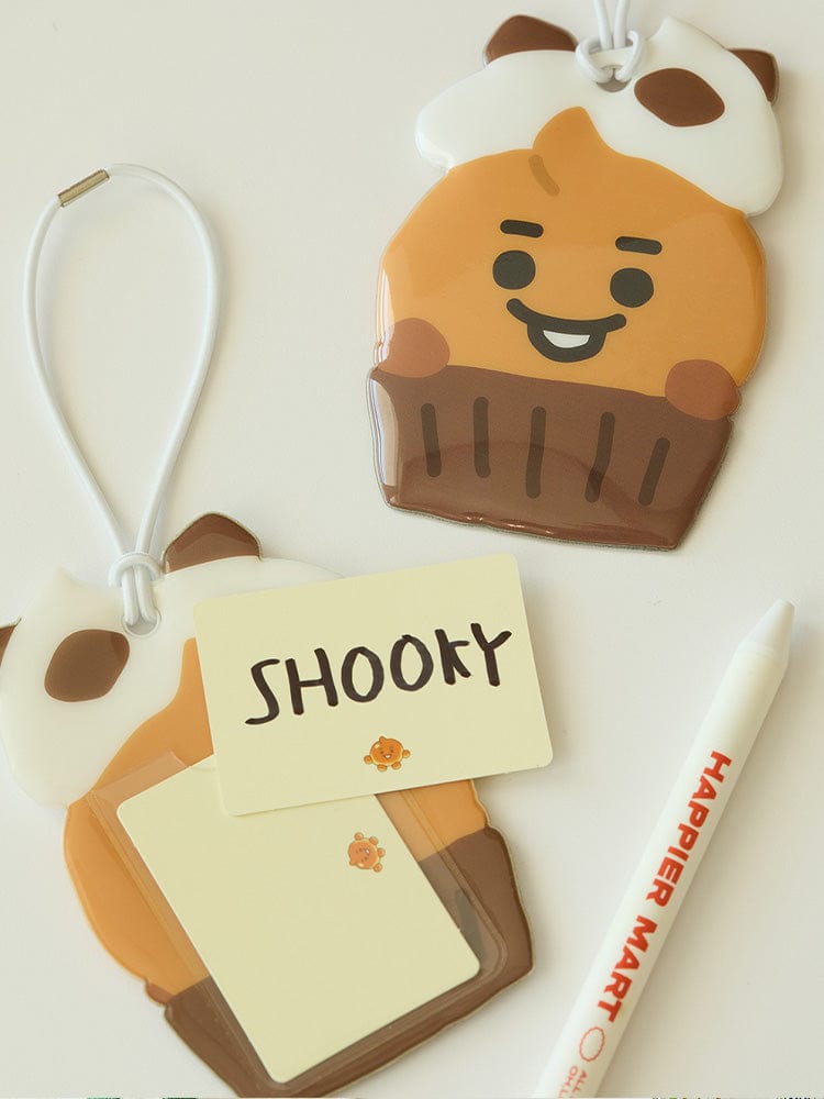 BT21 SHOOKY BABY PVC NAME TAG BAKERY SHOP