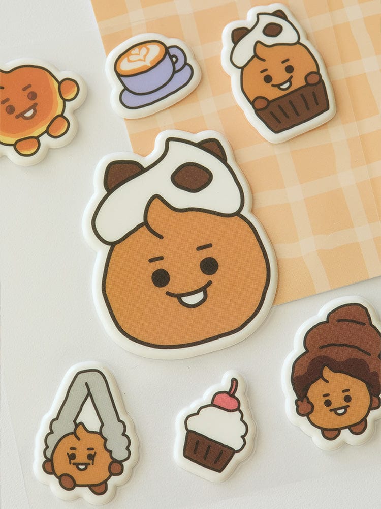 BT21 Shooky Baby Stickers Bakery Shop
