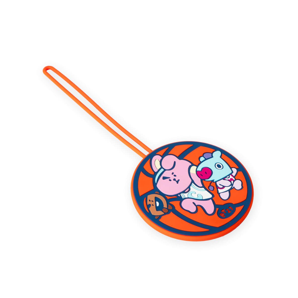 BT21 SPORTS CLUB LUGGAGE TAG BASKETBALL