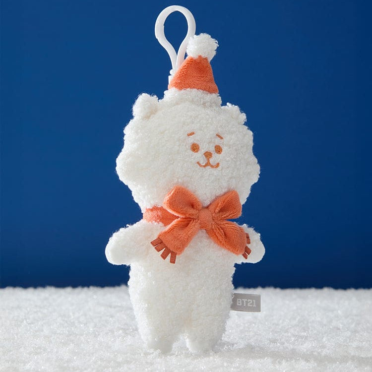 BT21 Snowman Doll Keychain