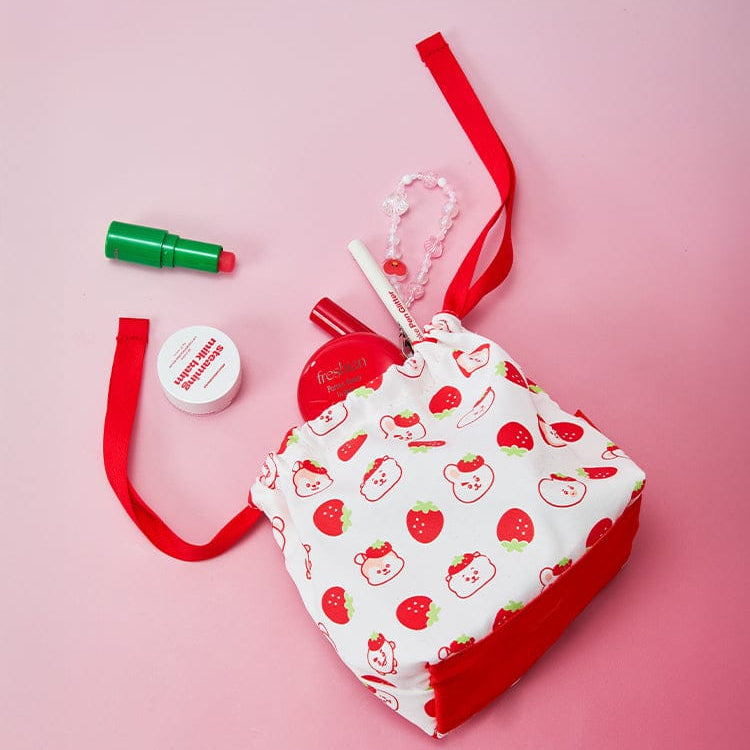 BT21 Strawberry Party String Pouch