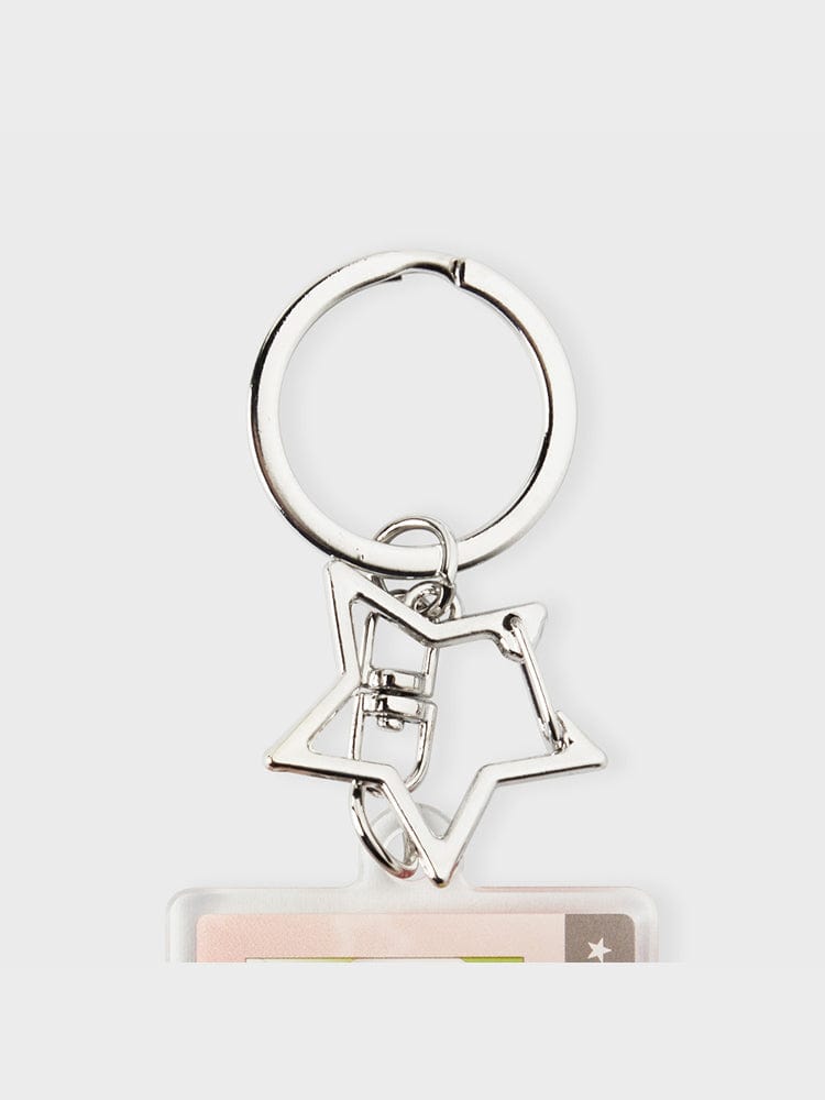 BT21 TATA ID CARD ACRYLIC KEYRING SILVER EDITION