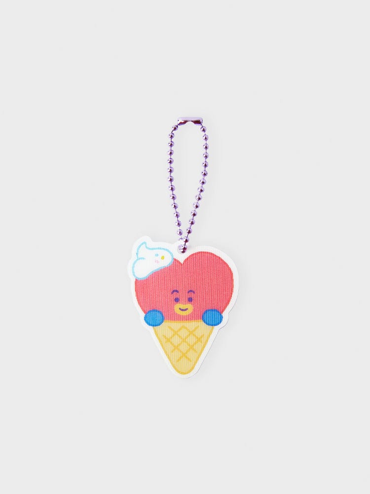 BT21 タタ レンチキュラー3Dキーホルダー オンザクラウドエディション