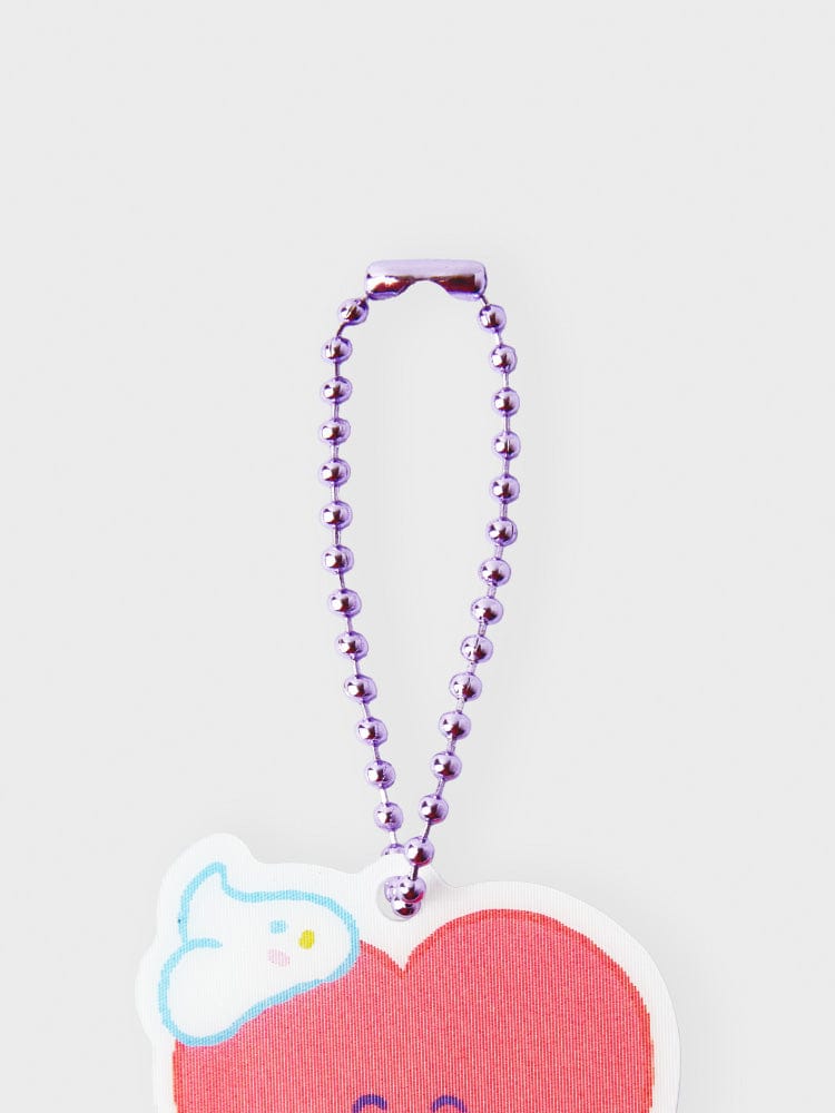 BT21 TATA LENTICULAR 3D KEYRING ON THE CLOUD EDITION