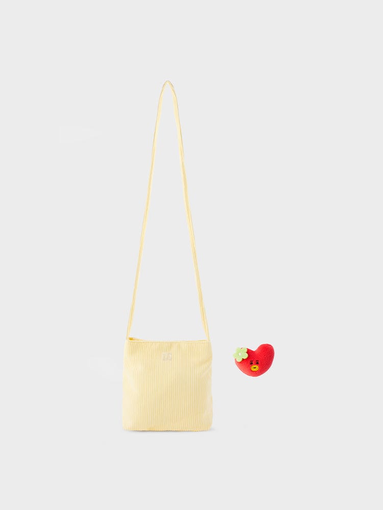 BT21 TATA MINI CORDUROY CROSSBODY BAG SPRING DAYS
