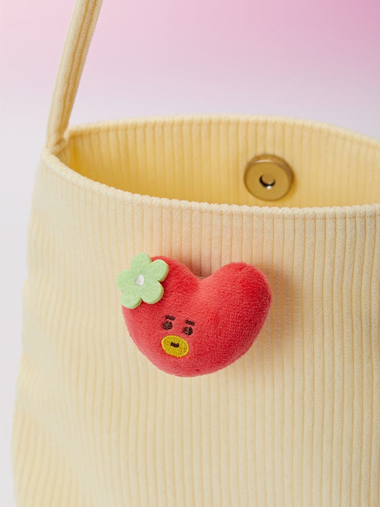 BT21 TATA MINI CORDUROY CROSSBODY BAG SPRING DAYS