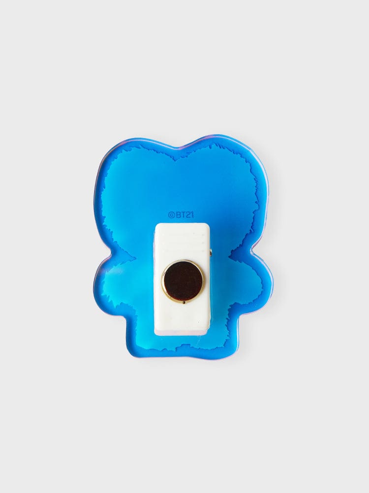 BT21 TATA minini ACRYLIC MAGNETIC CLIP PURPLE OF WISH EDITION