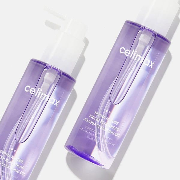 CELIMAX Derma Nature Fresh Blackhead Jojoba Cleansing Oil 150ml bottles