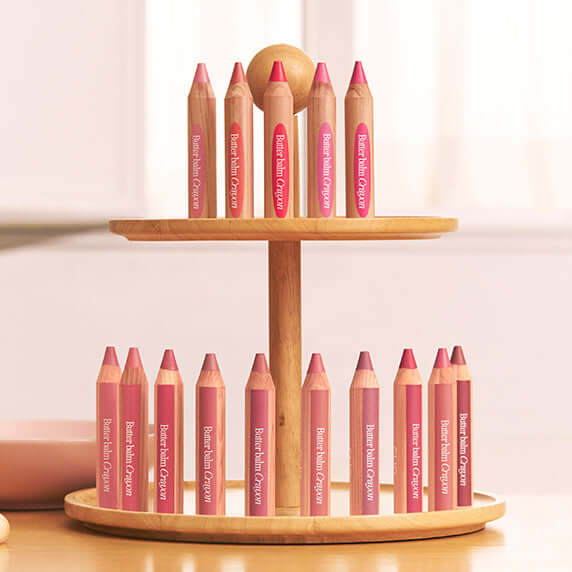 Clio Butter Bomb Crayon Special Set (Main Product + Sharpener)
