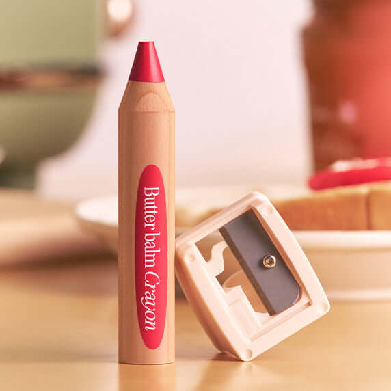 Clio Butter Bomb Crayon Special Set (Main Product + Sharpener)