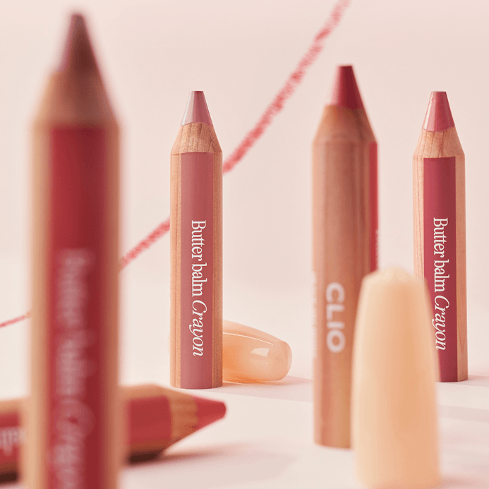 Clio Butter Bomb Crayon Special Set (Main Product + Sharpener)