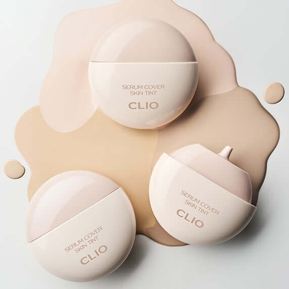 Clio Serum Cover Skin Tint Special Set (Main Product + Puff)