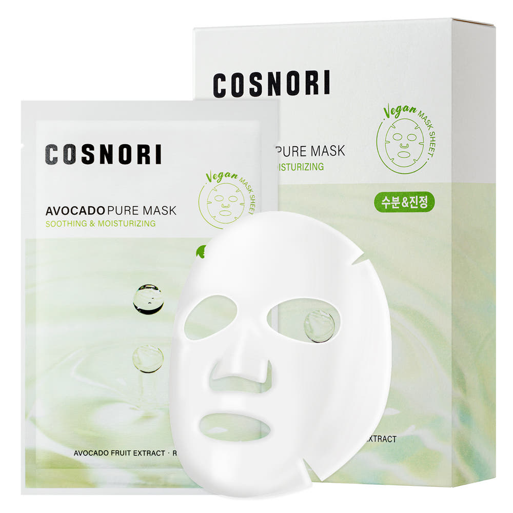 Cosnori Avocado Pure Vegan Mask 10 Sheets