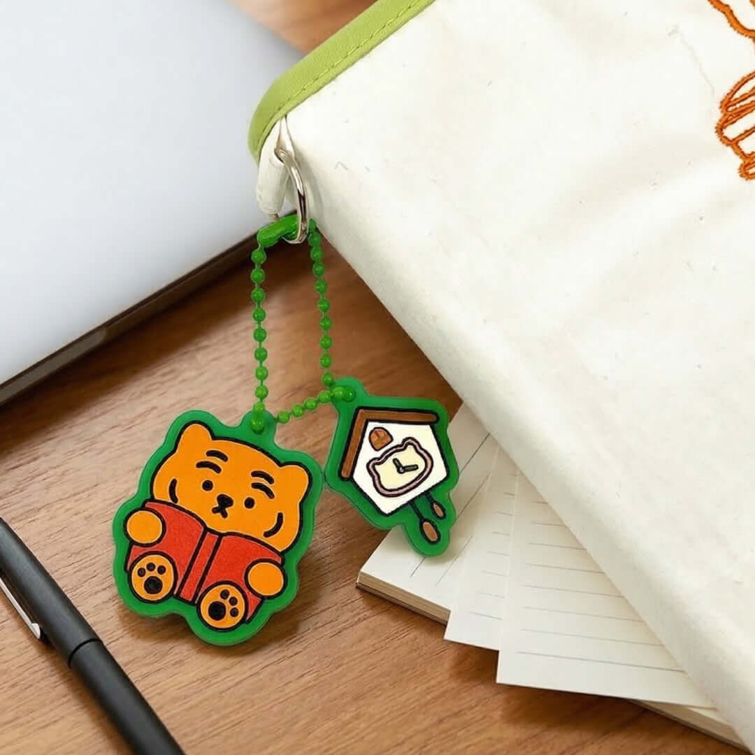 Muzik Tiger I Love Home Acrylic Keyring 4 Types