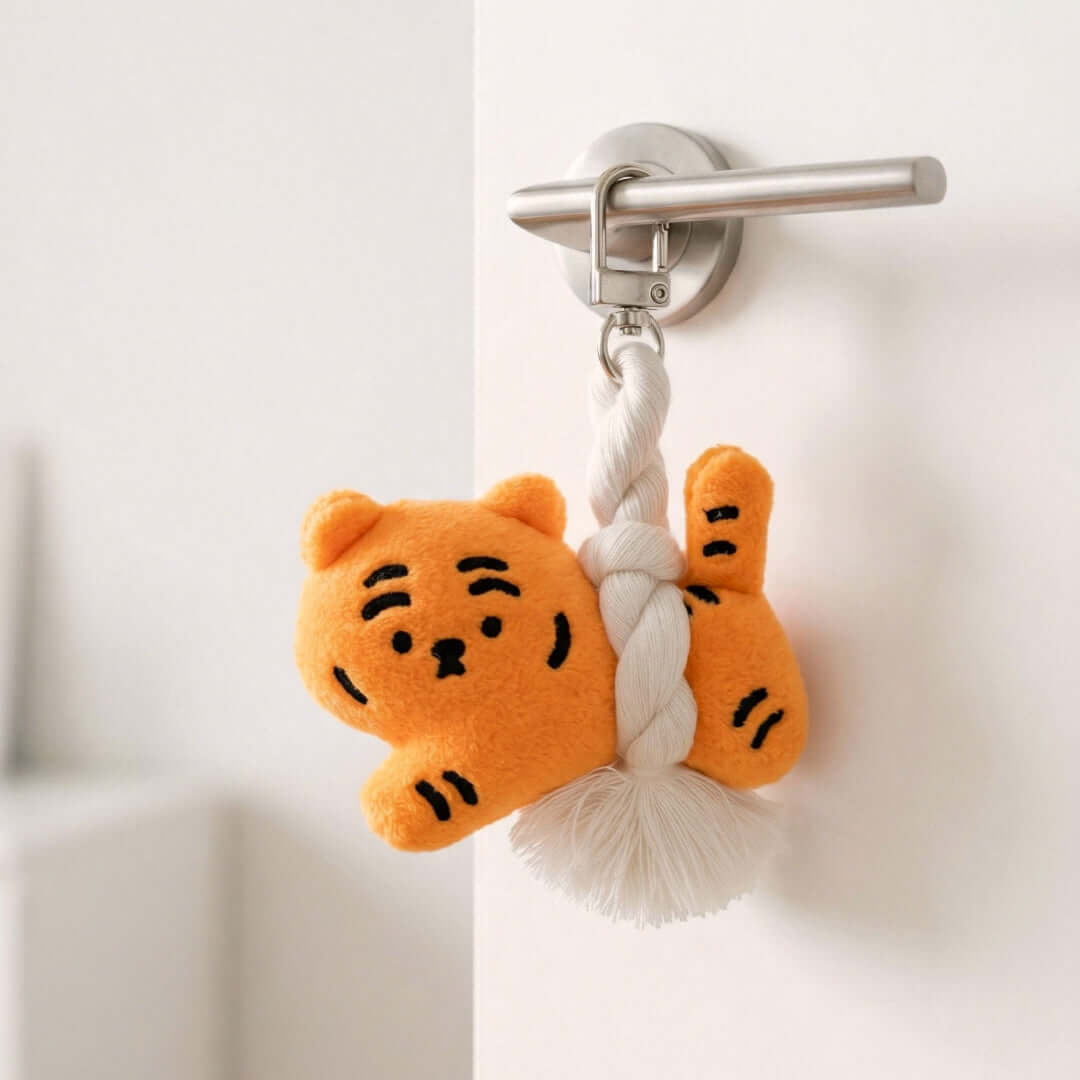 Muzik Tiger Exorcism Pollock Pollock Doll Keyring