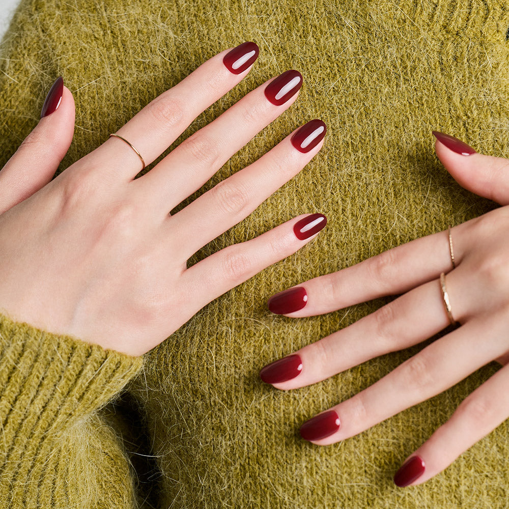 Dashing Diva Classic Burgundy (Oval)